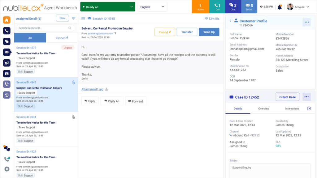 Omnichannel Contact Center Solution for Unified Experience