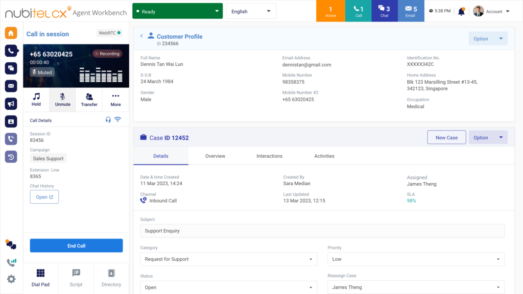 Omnichannel Contact Center Solution for Unified Experience