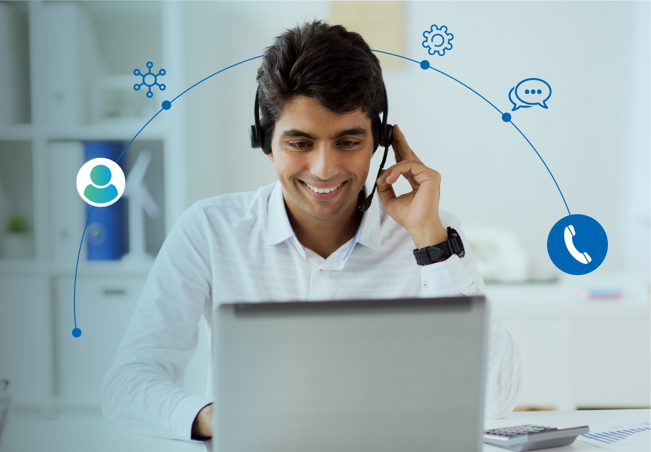 call center agents optimizing performance with Average Talk Time insights