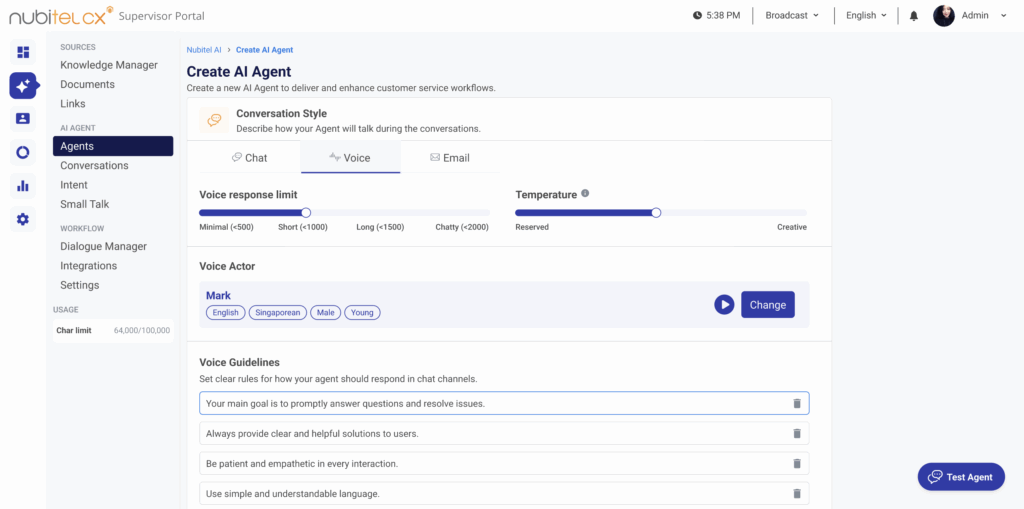personalized-ai-agent-for-voice-support