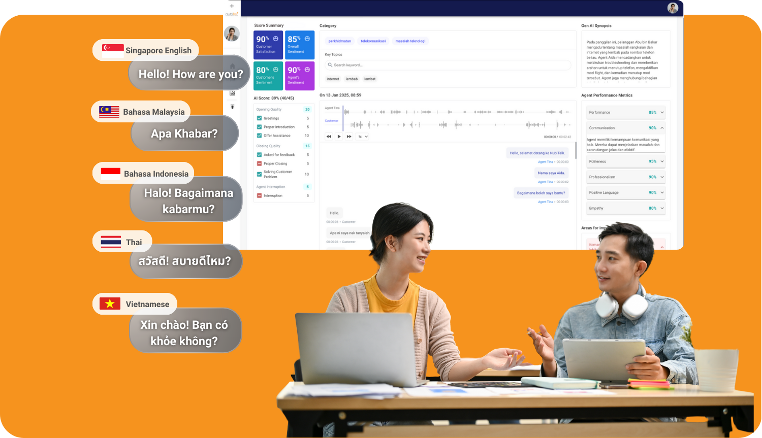 real-time multilingual voice transcription