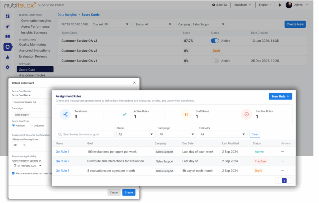 score-card-evaluation-assigment