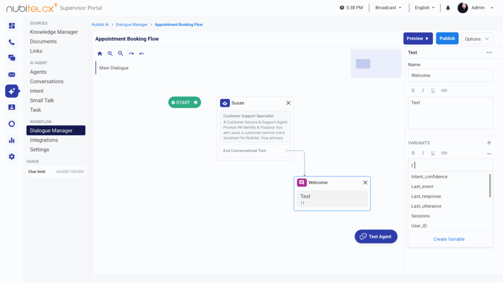nubitel-dialogue-manager
