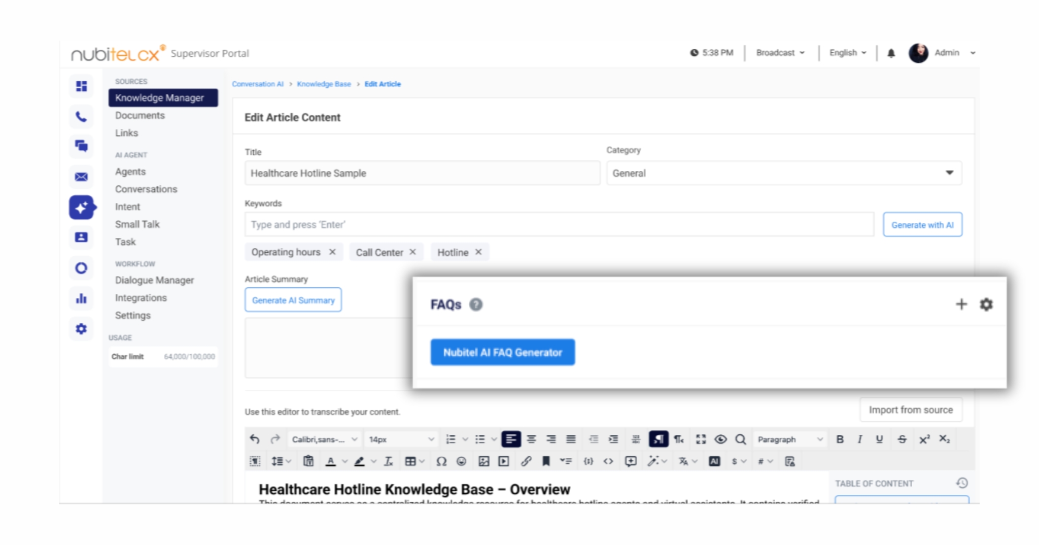 productive-agents-with-nubitel-knowledge-management-system