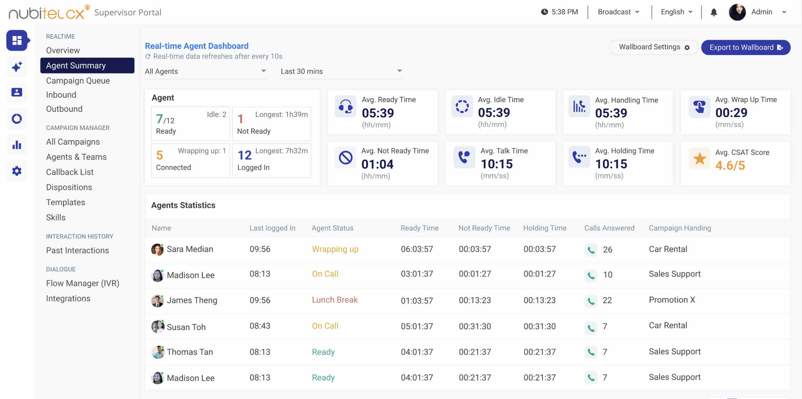 agent-summary-dashboard